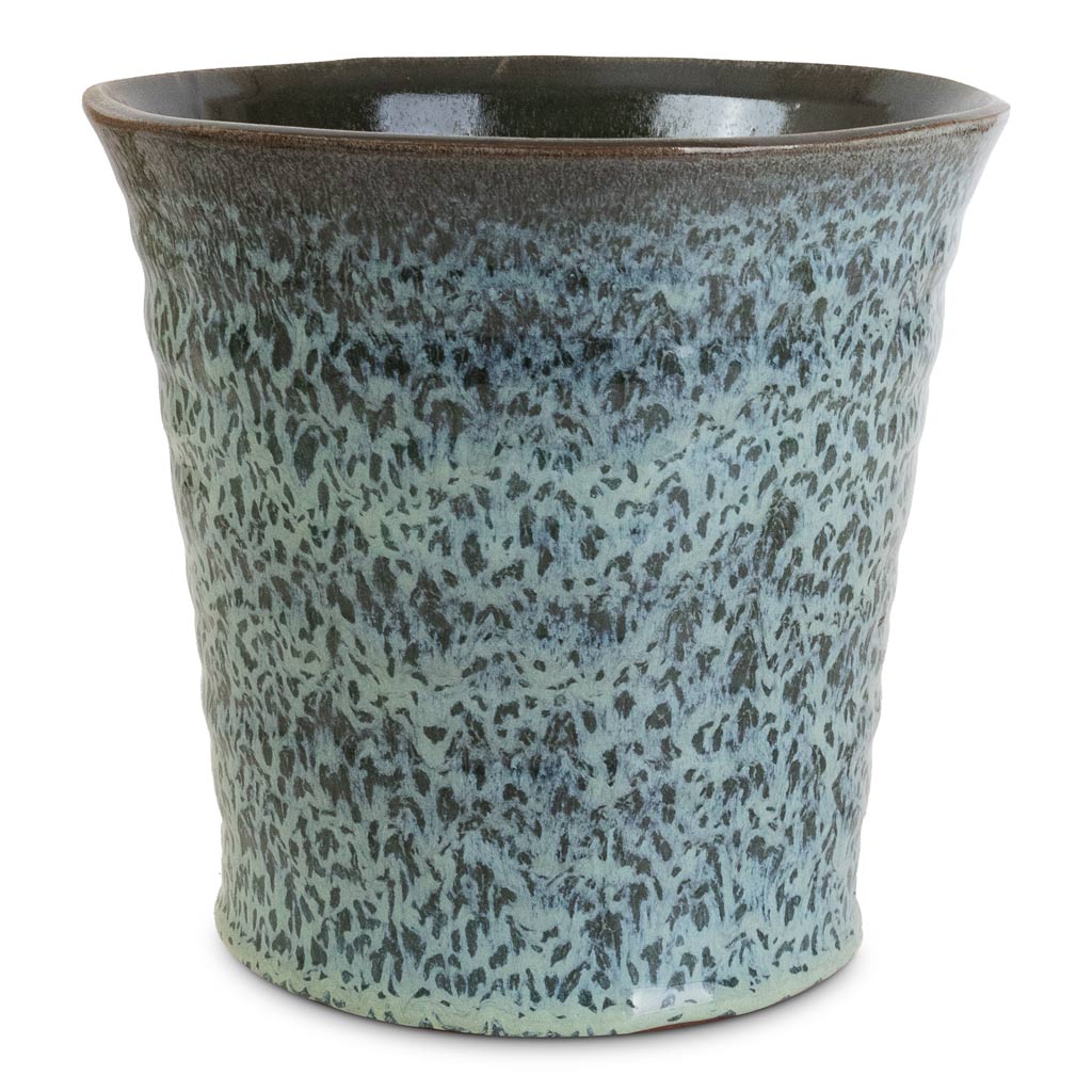 Vallo Pot Sea Blue - 18.5x17.5cm
