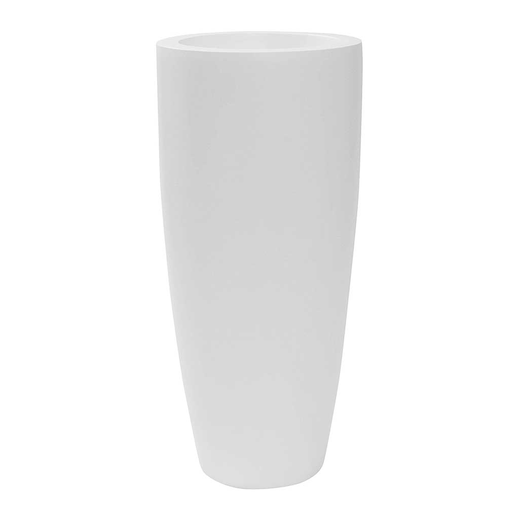 Dax Essentials Tall Planter - Matt White Large