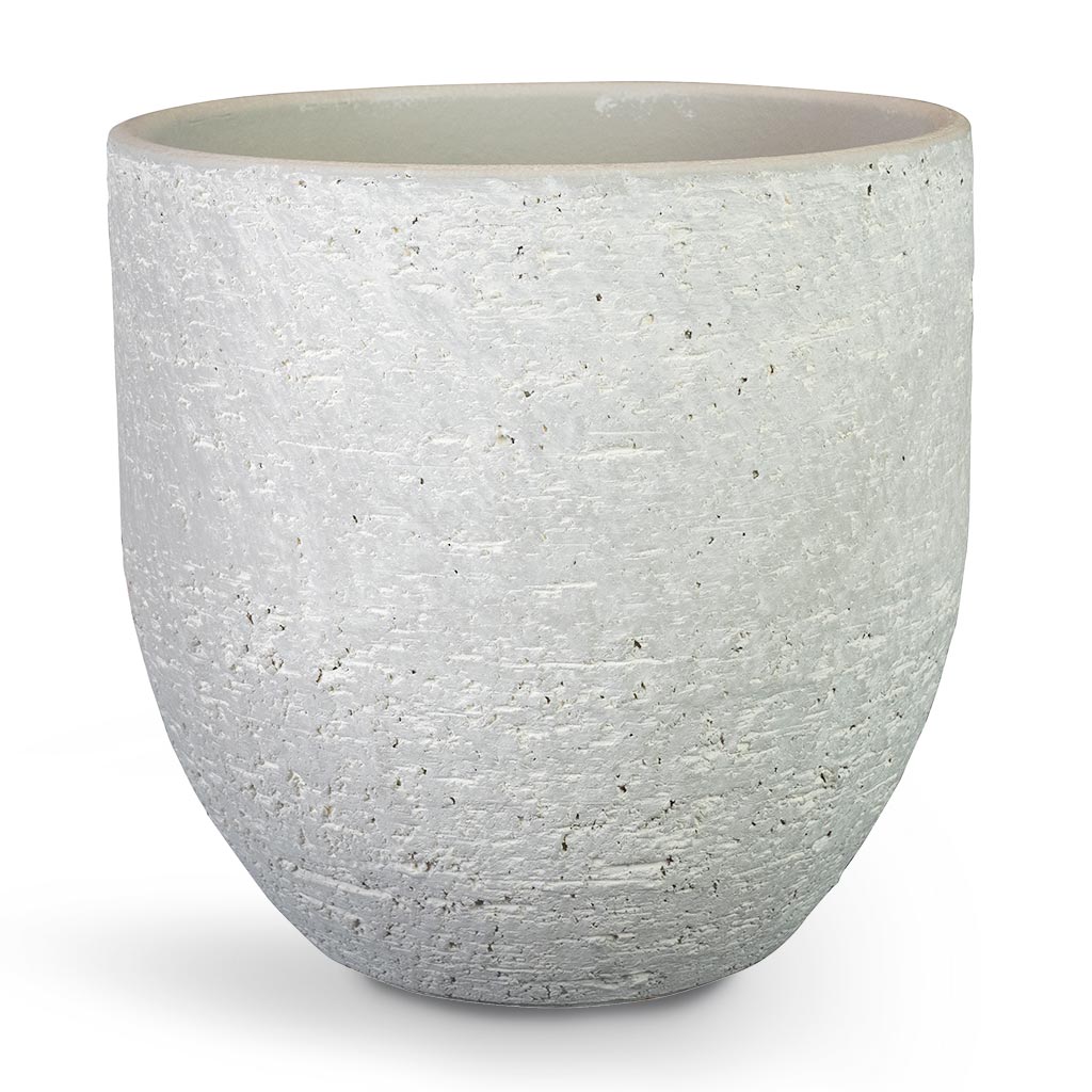 Cas Plant Pot - Cool Grey mid