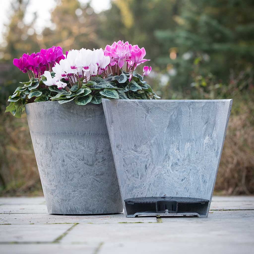Claire Artstone Plant Pot - Reservoir System
