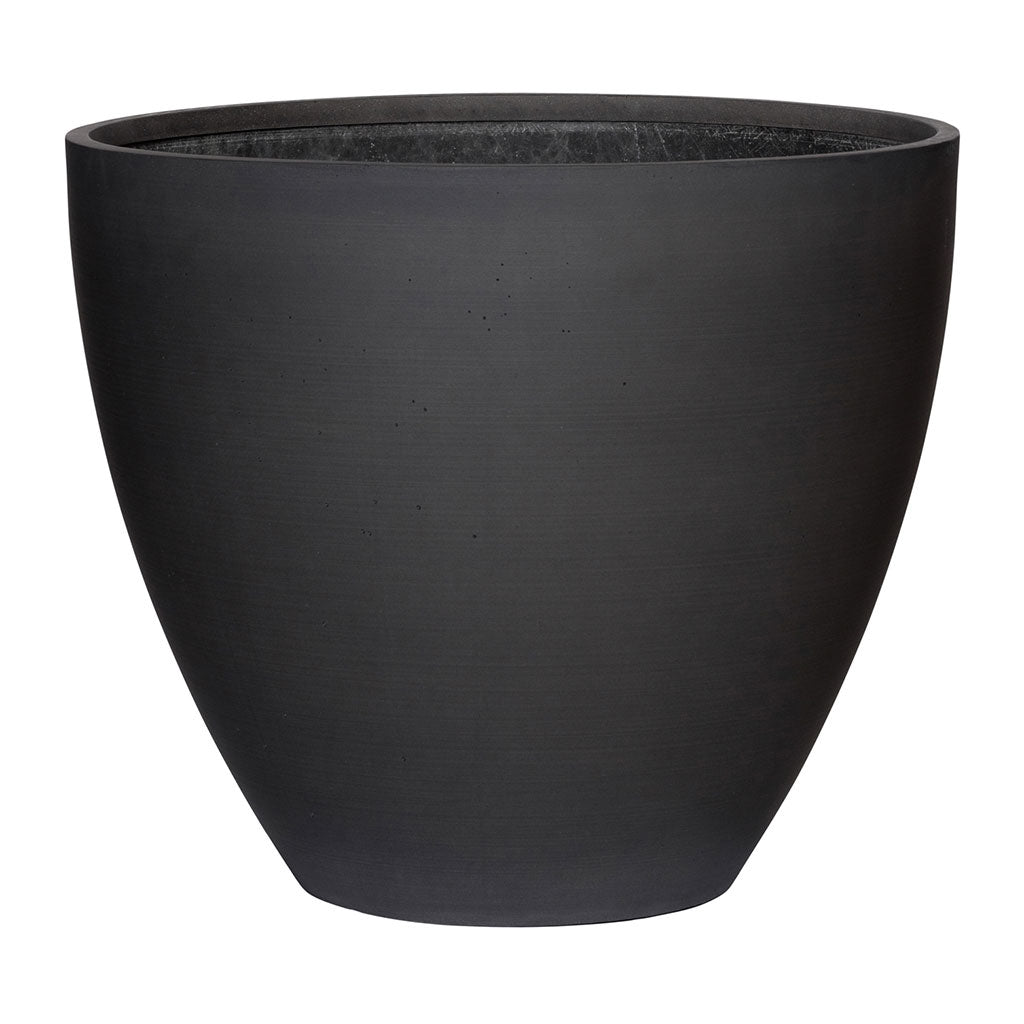 Jesslyn Natural Planter - Black 42cm