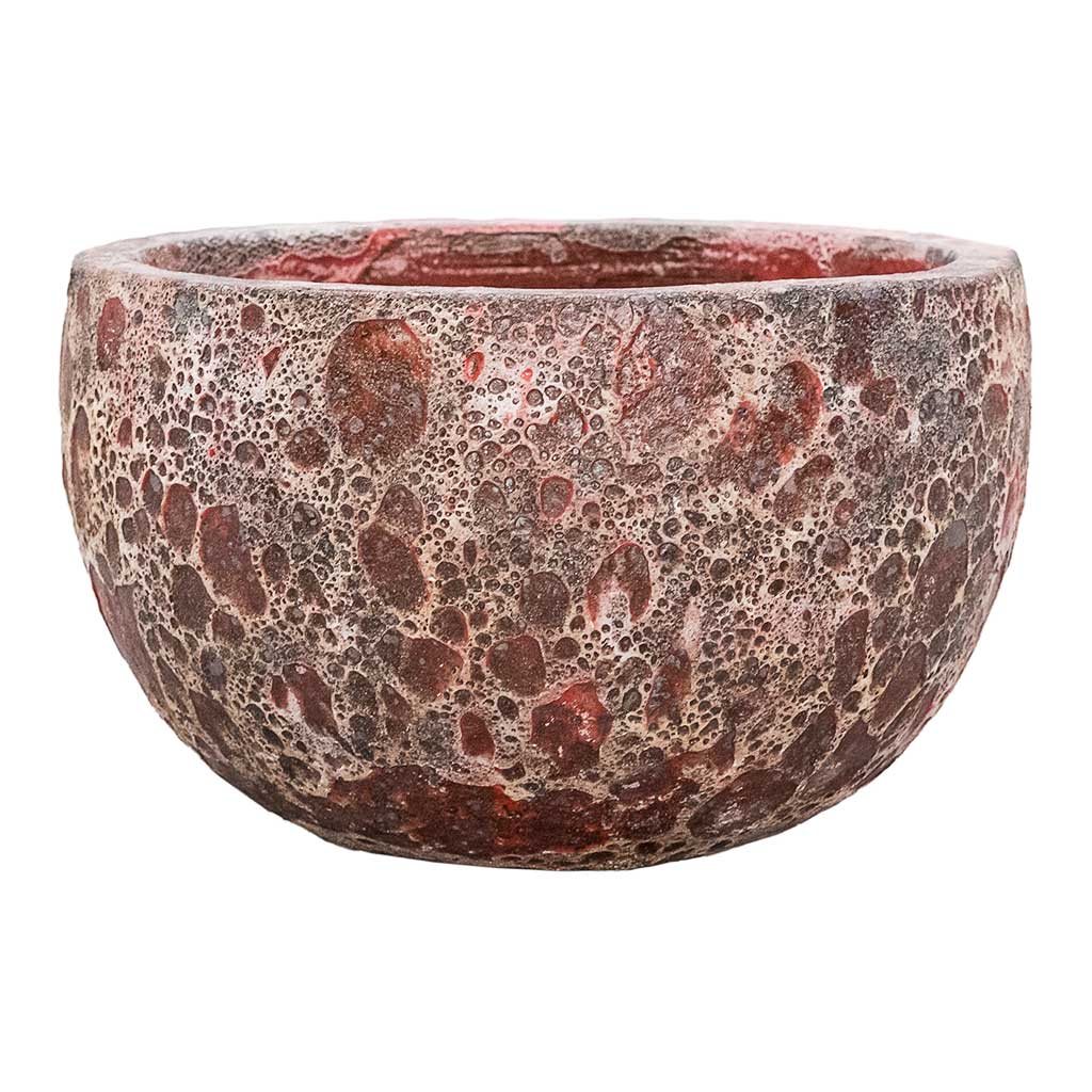 Lava Bowl Relic Planter Pink