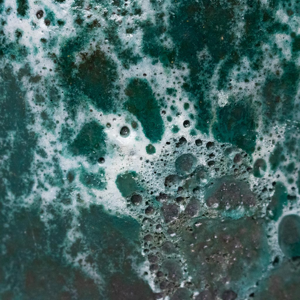 Lava Bowl Relic Planter - Jade Swatch