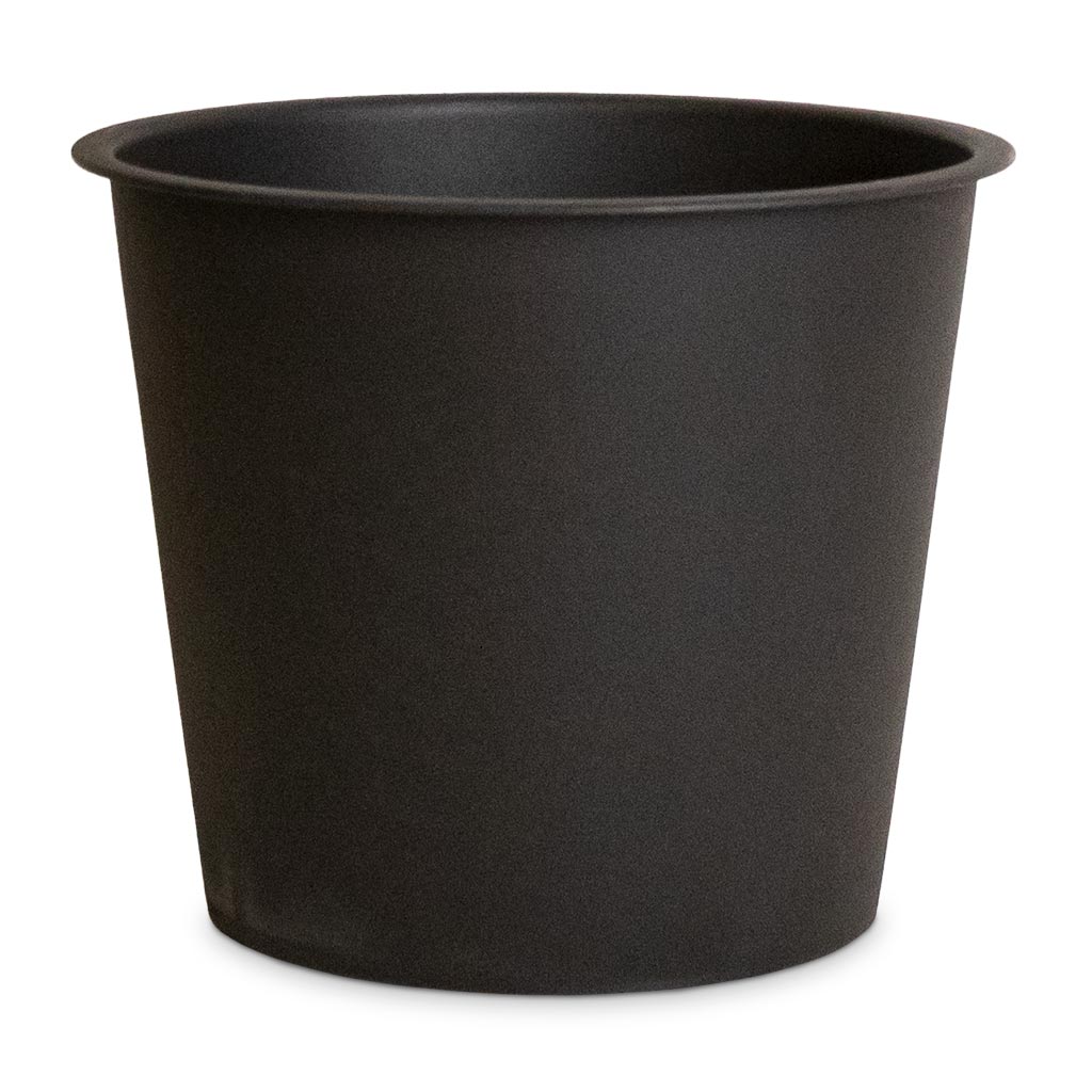 Metallic Globe Plant Pot - Matt Honey