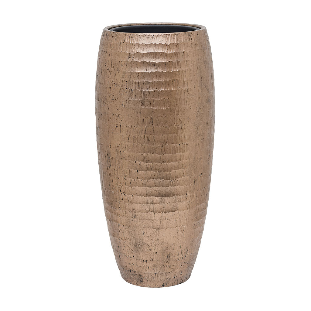 Opus Hammered Partner Planter - Gold