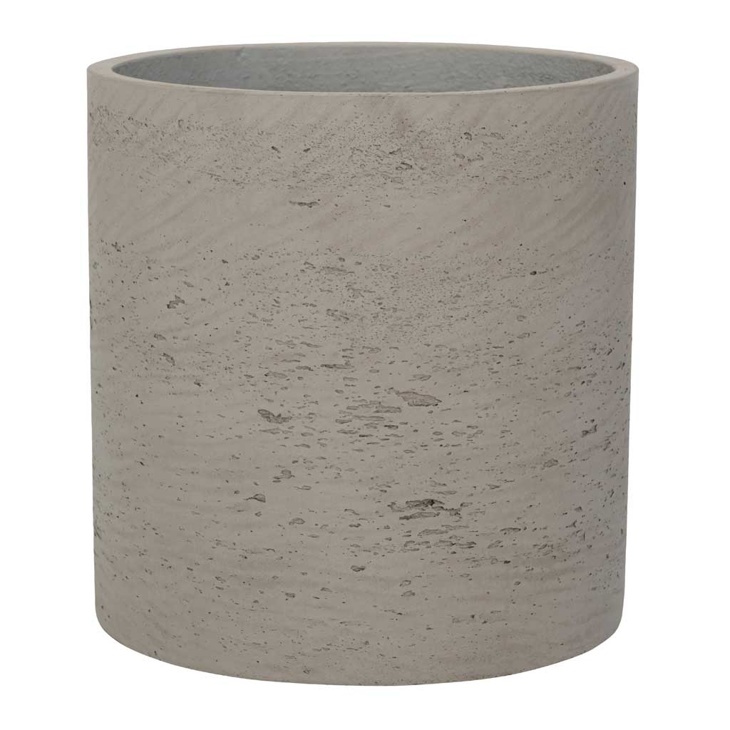 Puk Plant Pot - Grey Washed 25cm