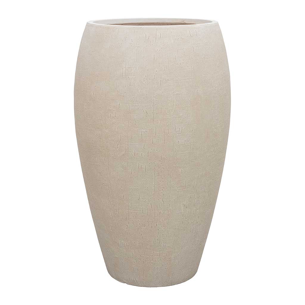 Raindrop Tall Balloon Planter - Stone 53cm