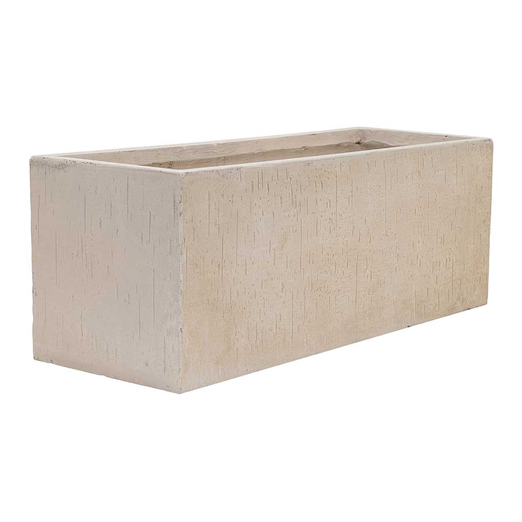 Raindrop Trough Planter - Stone 80cm