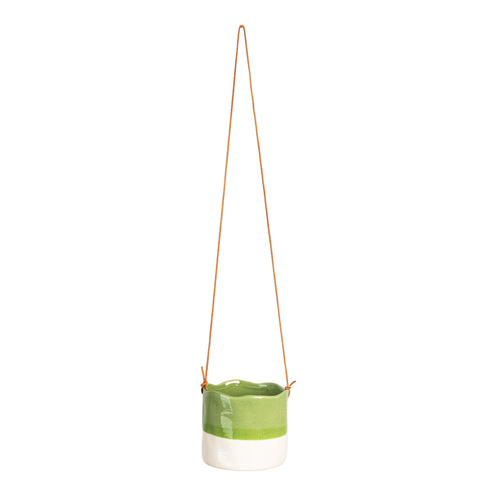 Wave Hanging Indoor Plant Pots - full height
