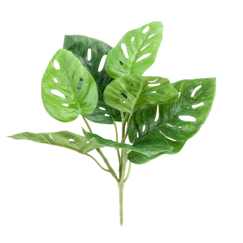 Monstera monkey bush green artificial 30cm