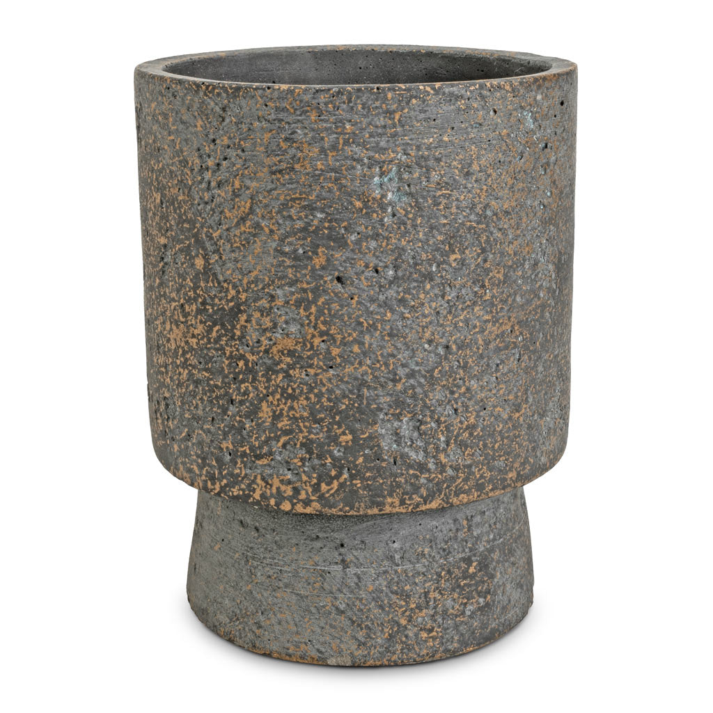 Aily Plant Pot - Earth Cement - Small