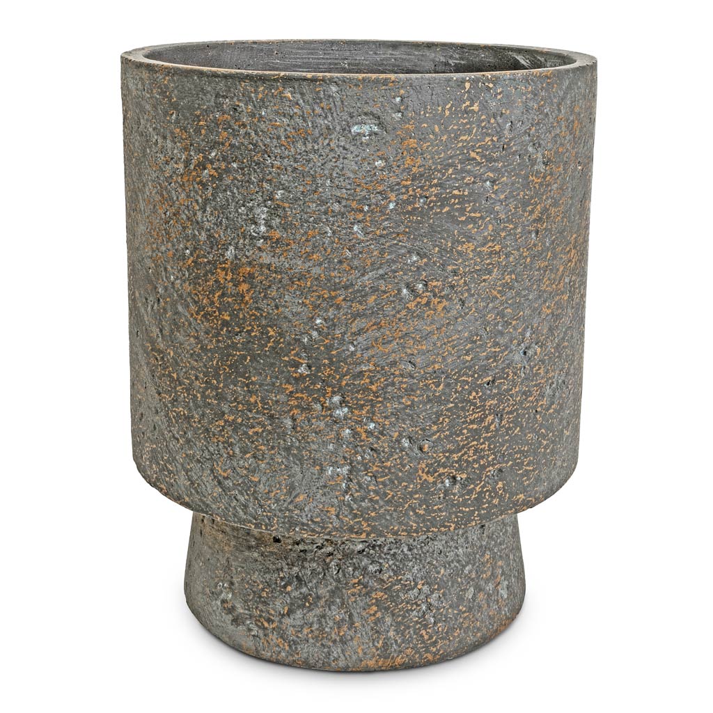Aily Plant Pot - Earth Cement - Large