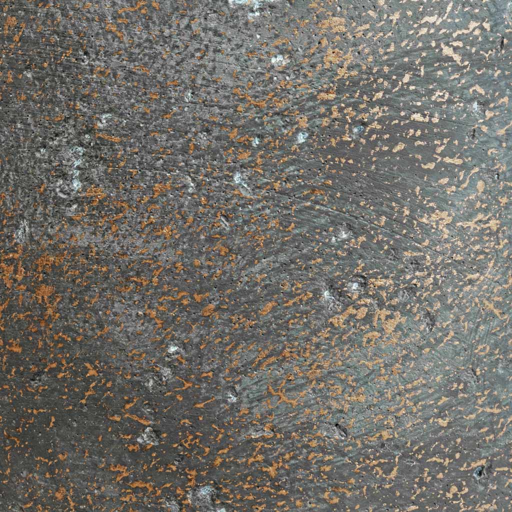 Aily Plant Pot - Earth Cement - Surface Colour And Texture