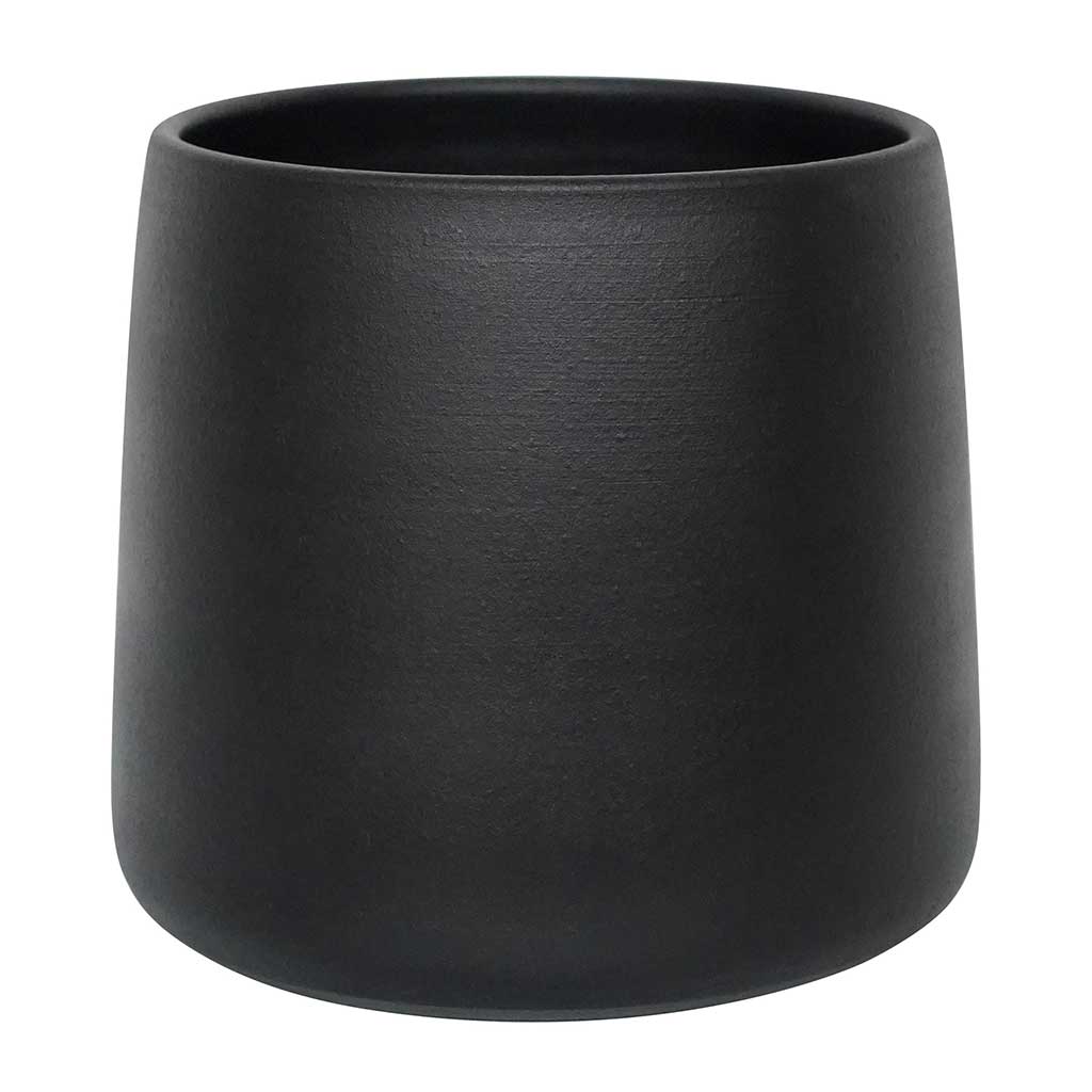 Akemi Plant Pot - Carbon Black