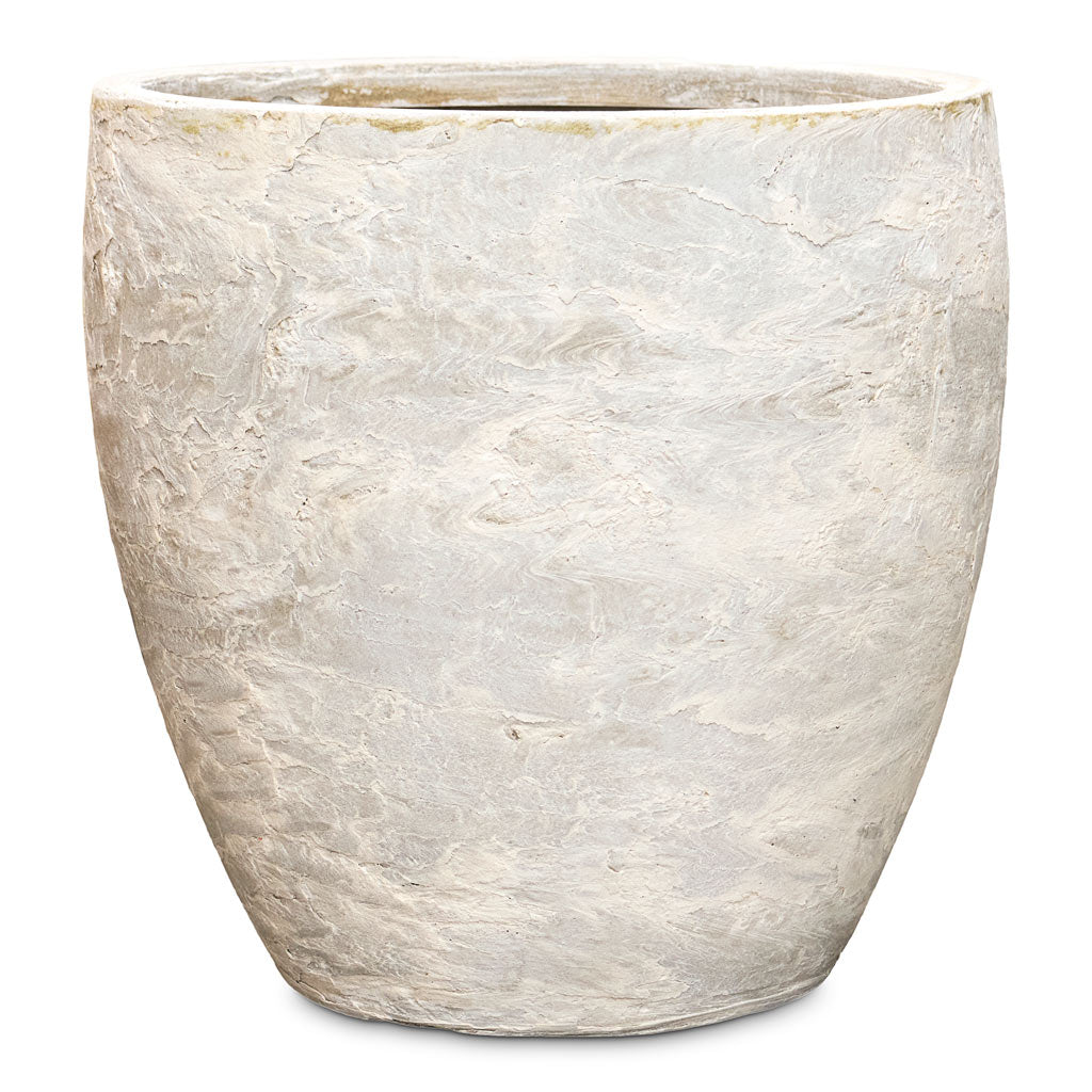 Algar Couple Planter White - 54x54cm