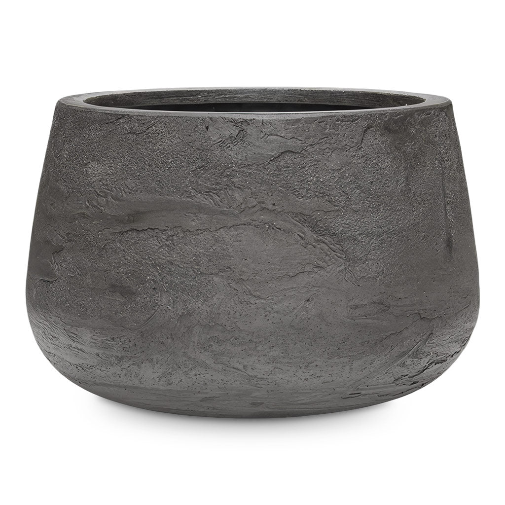 Algar Darcy Low Planter Grey 37x24cm