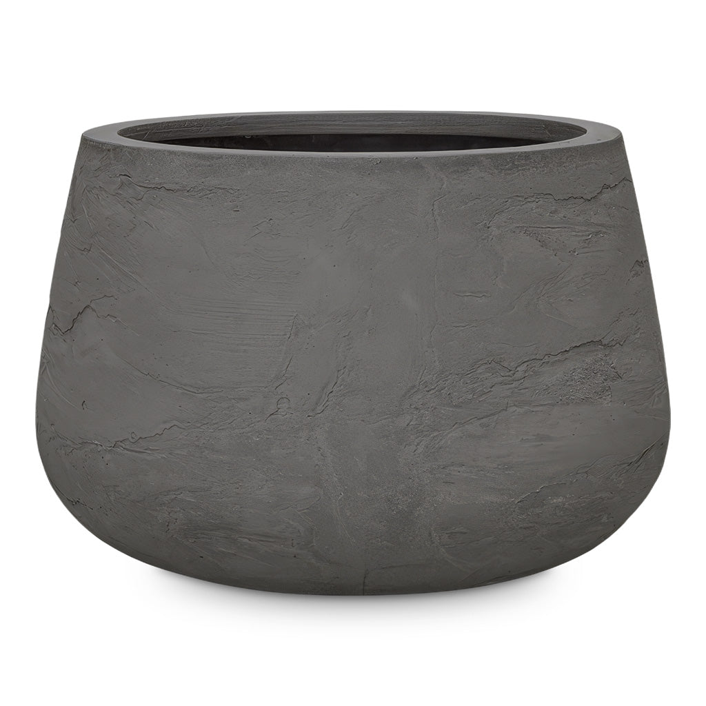 Algar Darcy Low Planter Grey 51x34cm