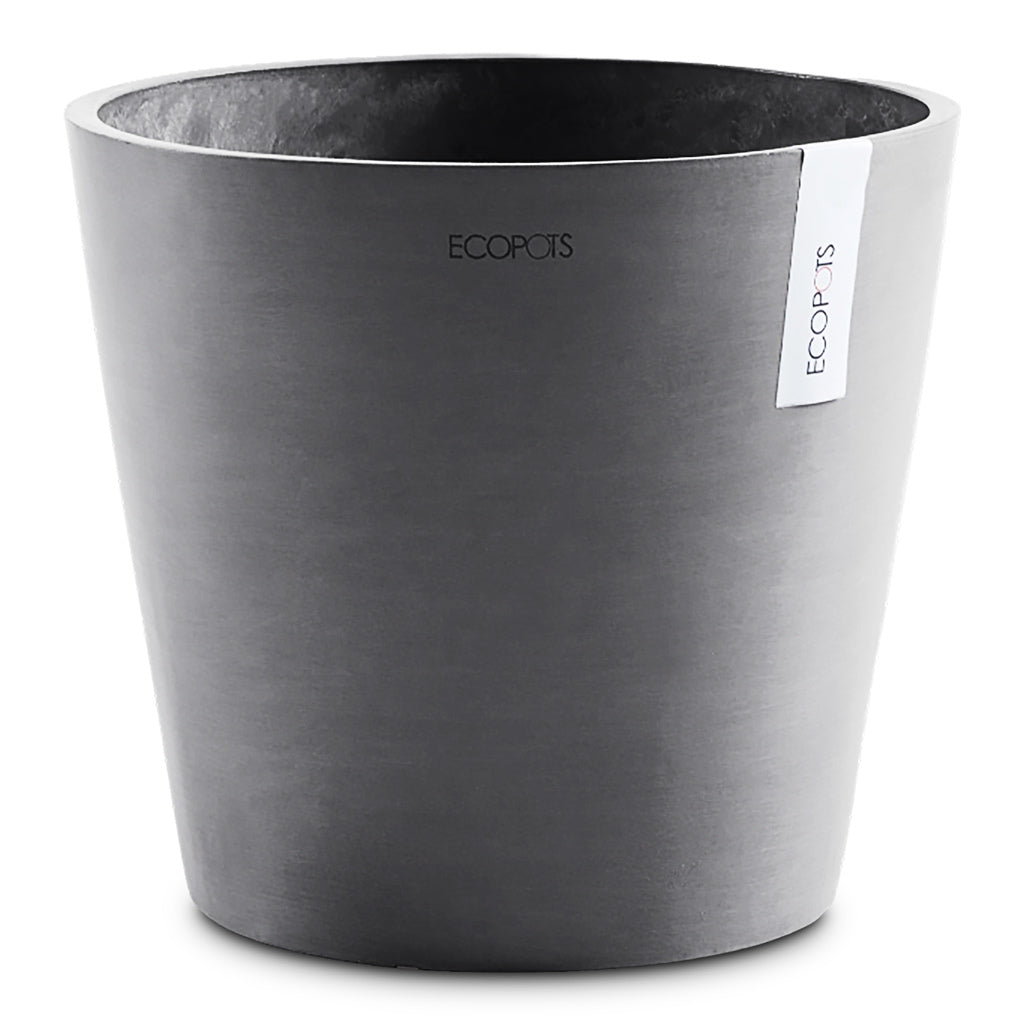Amsterdam Bucket Planter Grey 40x35cm
