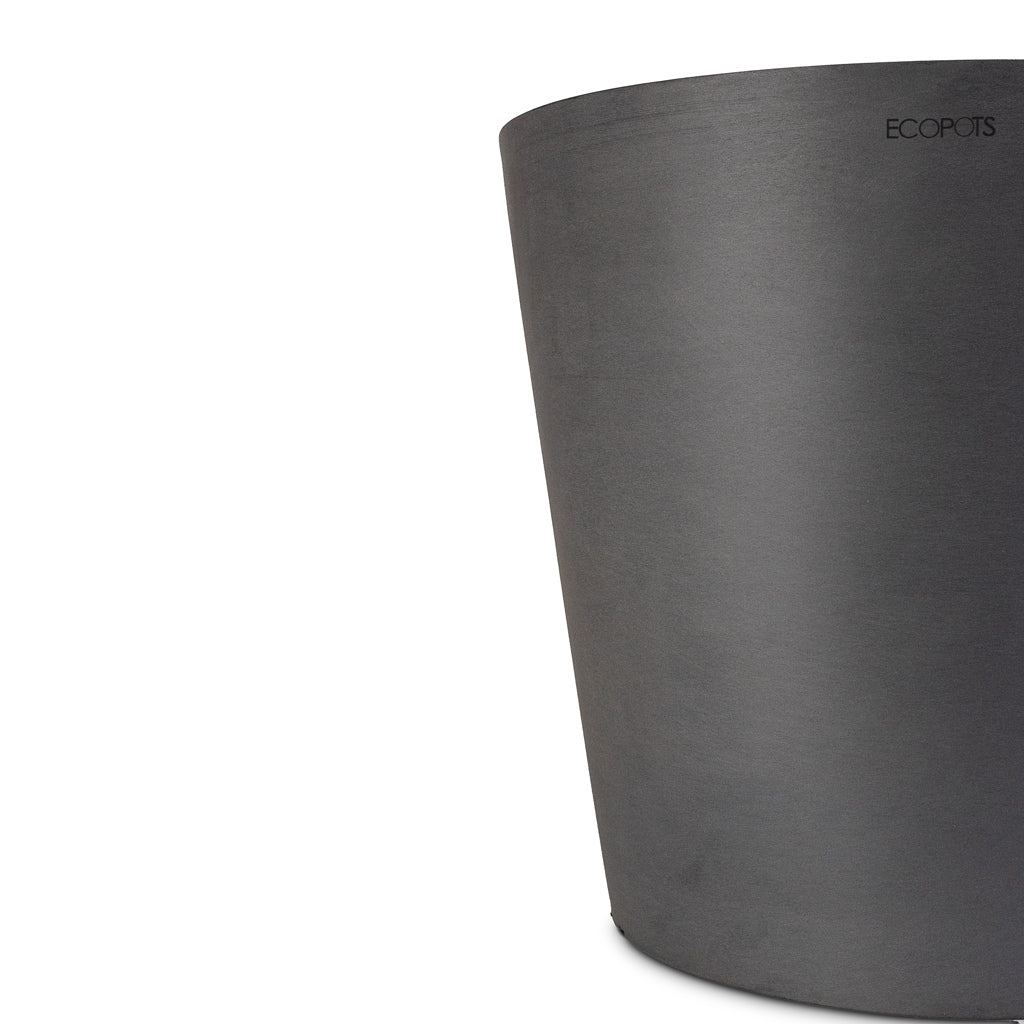 Amsterdam Bucket Planter Grey Detail Shot