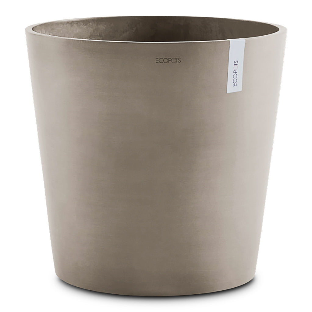 Amsterdam Bucket Planter Taupe 60x55cm