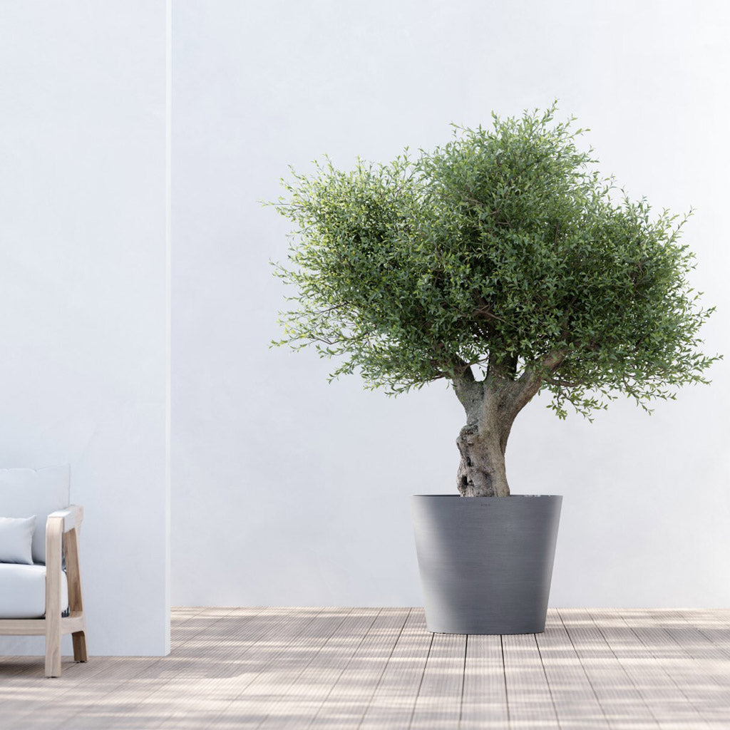 Amsterdam Bucket Planter Grey 50x44cm