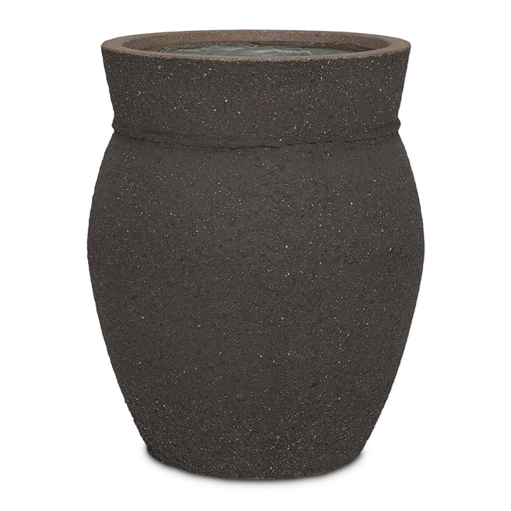 Apollo Mediterranean Planter Umber Brown 38.5x47cm