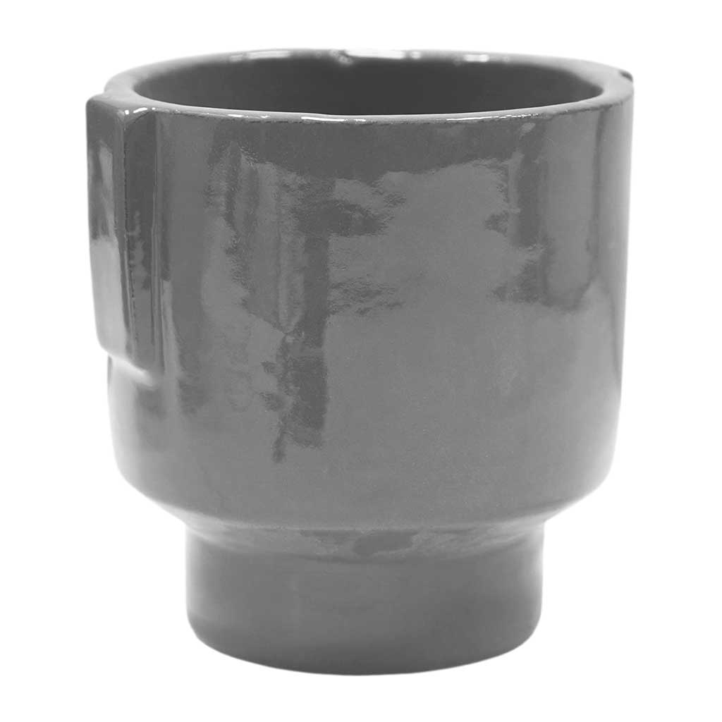 Aries Handles Plant Pot - Charcoal