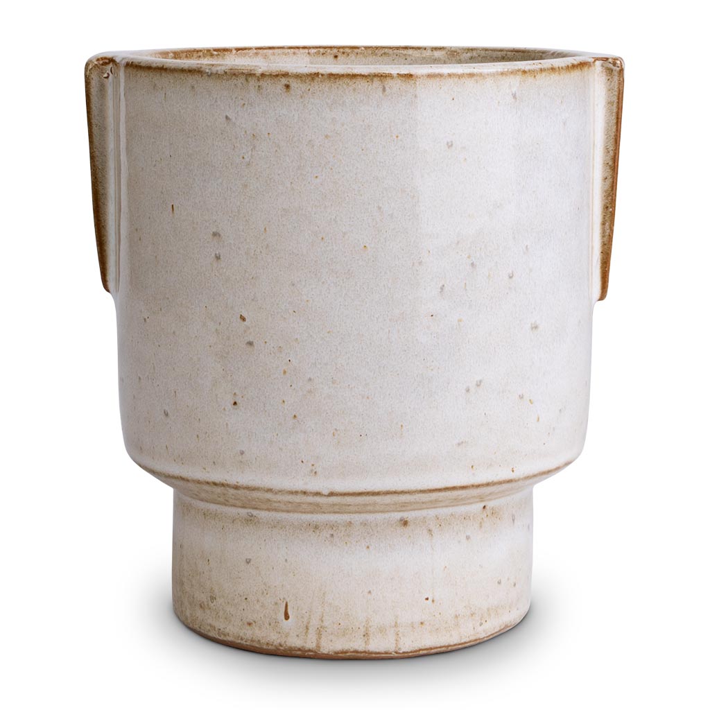 Aries Handles Plant Pot - White - Quality Plant Pots | Hortology ...