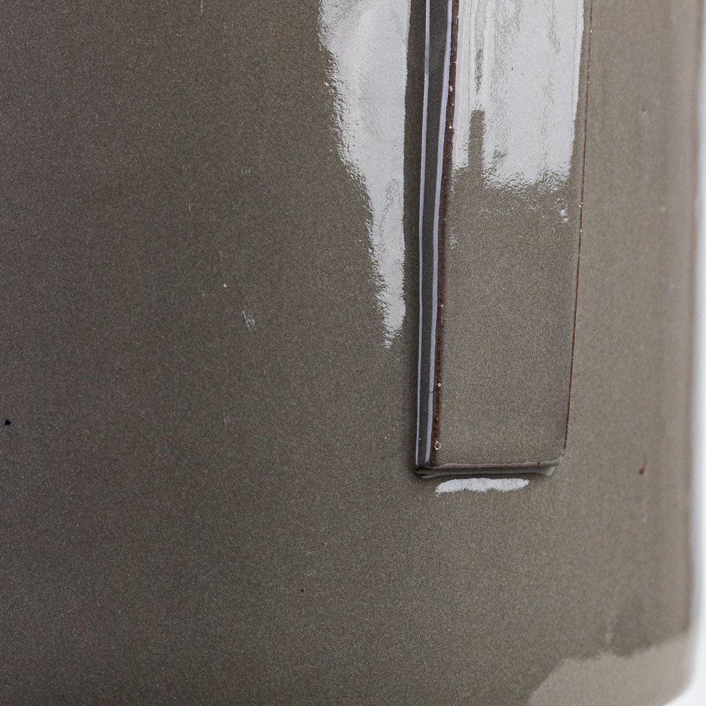 Aries Handles Pot Charcoal Close Up