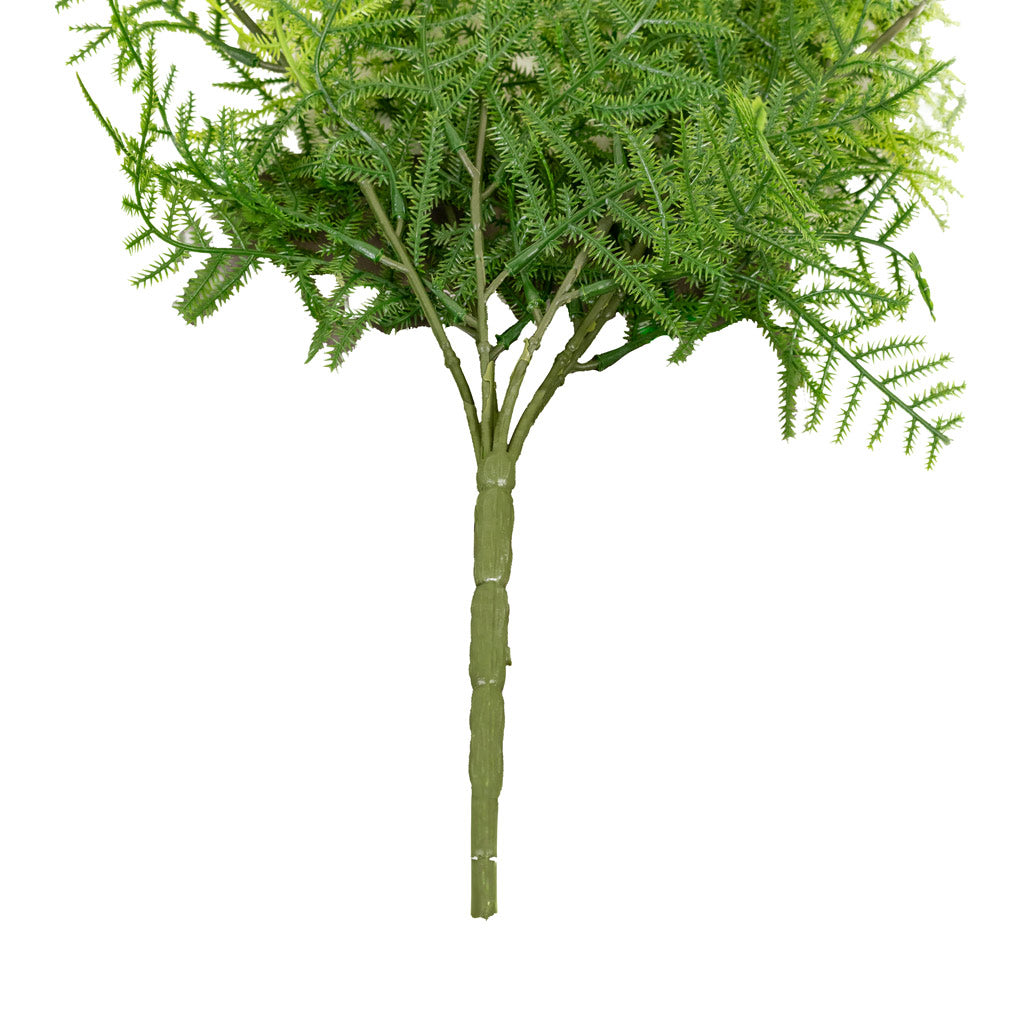 Asparagus plumosos Lace Fern Hanging Bush Artificial Stem close up