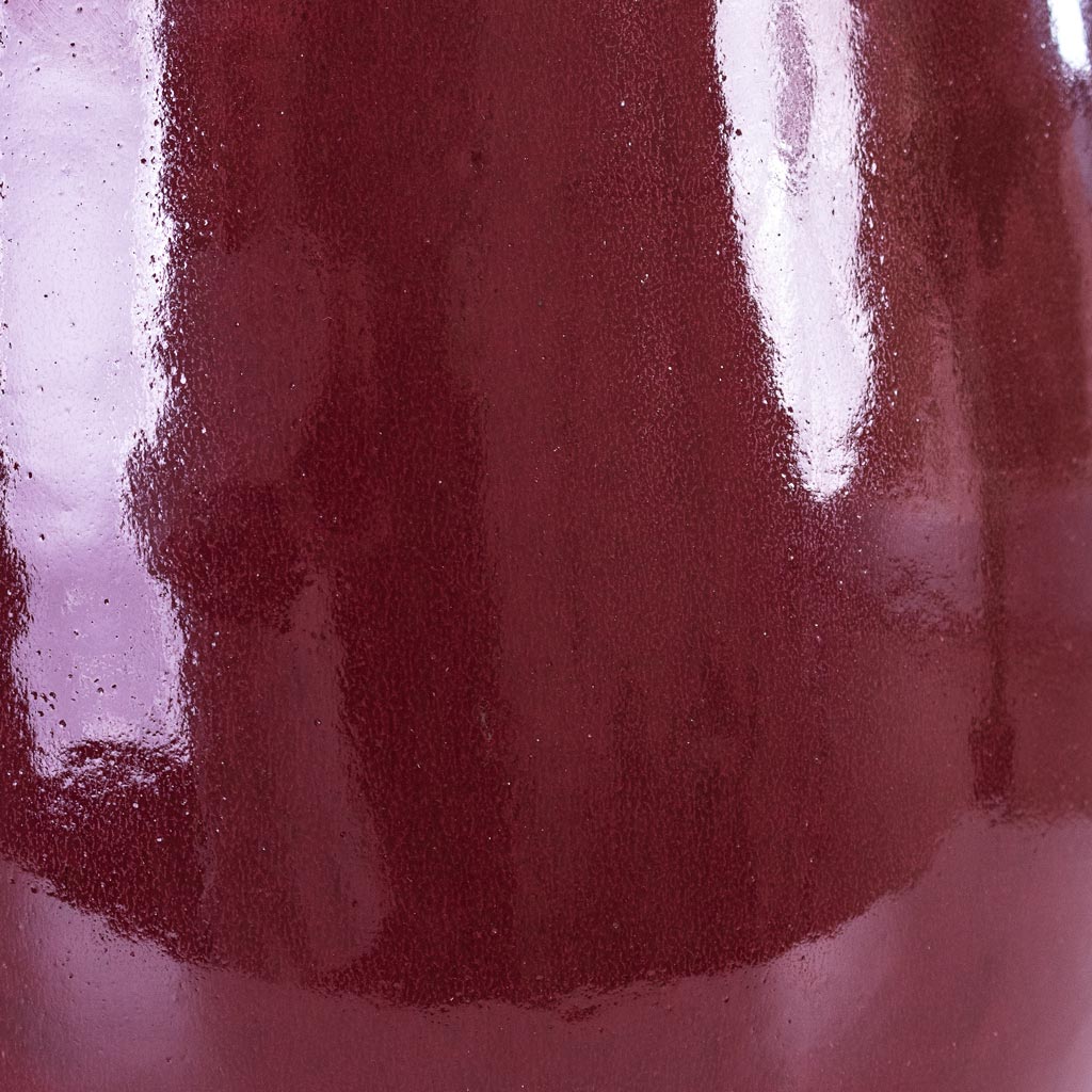 Aura Balloon Planter Mauve Close up