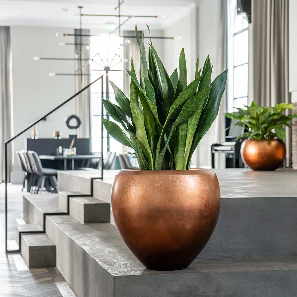 Metallic Couple Planter Copper