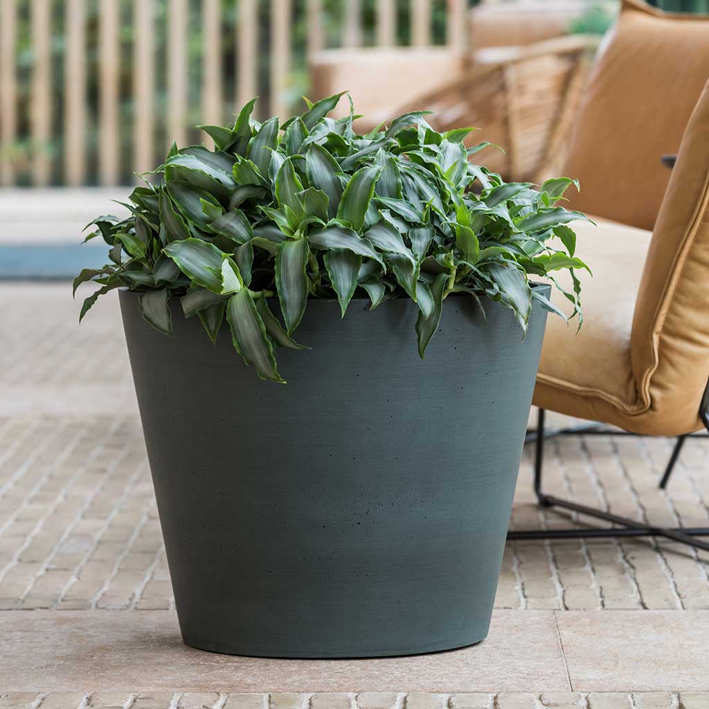 Bucket Refined Planter - Pine Green 58cm