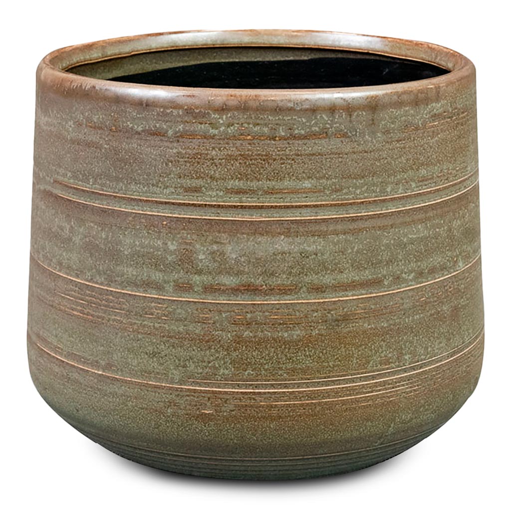 Celesta Pot  Earth Clay - 15x13cm