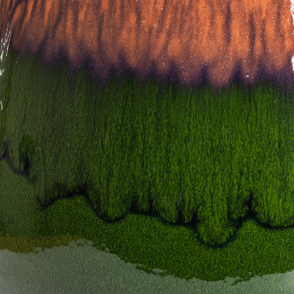 Charlotte Plant Pot - Green - Surface Texture