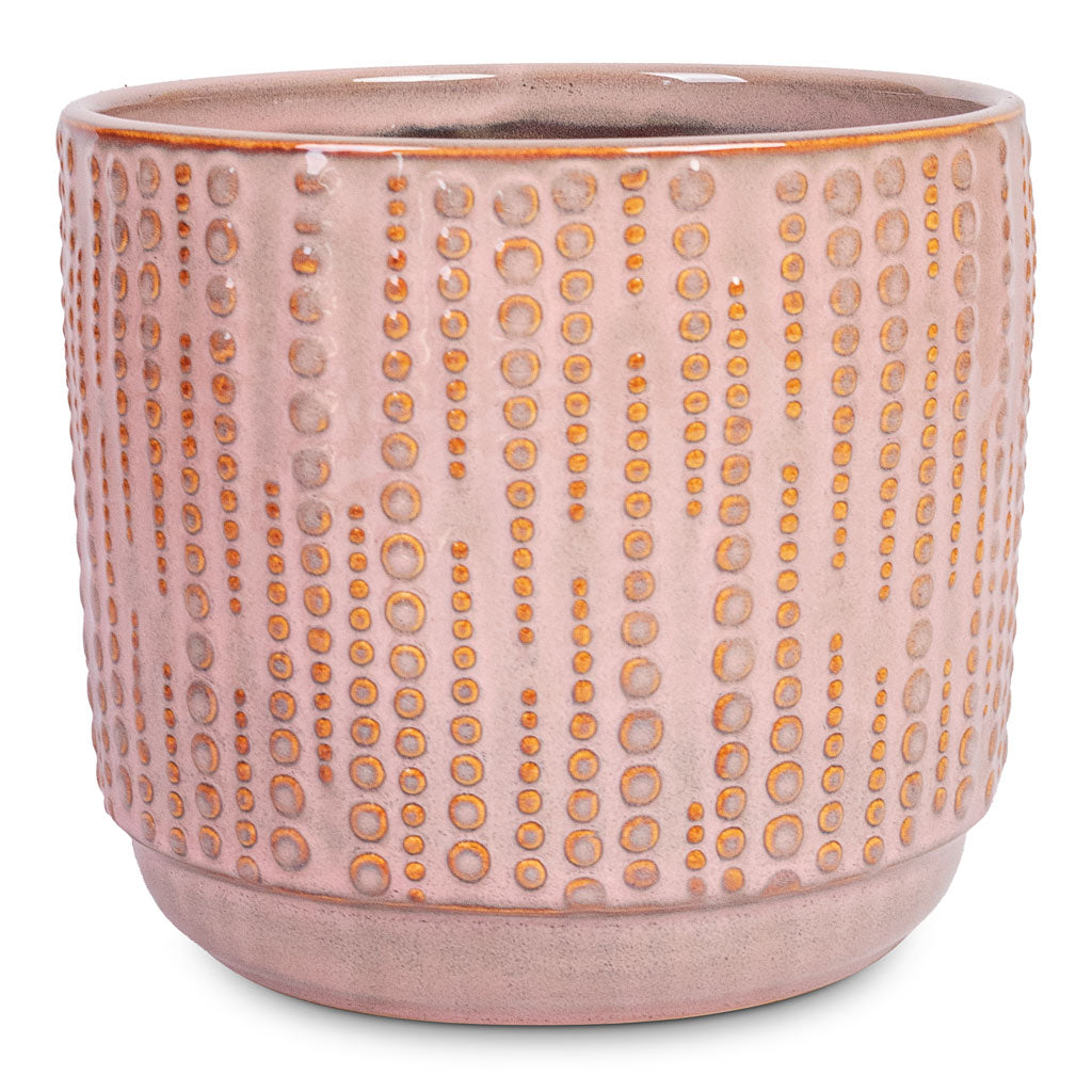 Cille Plant Pot Vintage Pink - 17x15cm