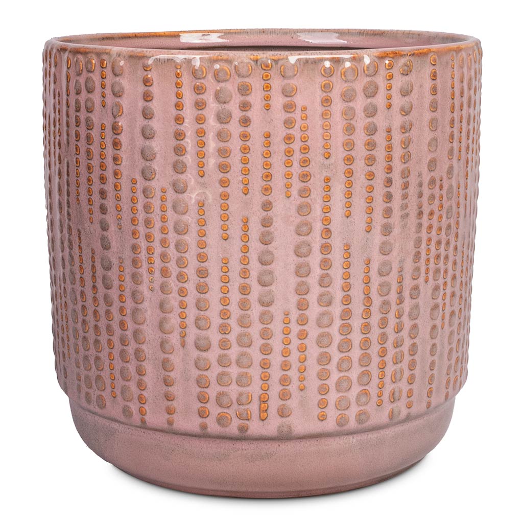 Cille Plant Pot Vintage Pink - 21x20cm