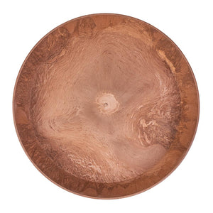 Claire Artstone Plant Pot Saucer - Oak - Medium From Above