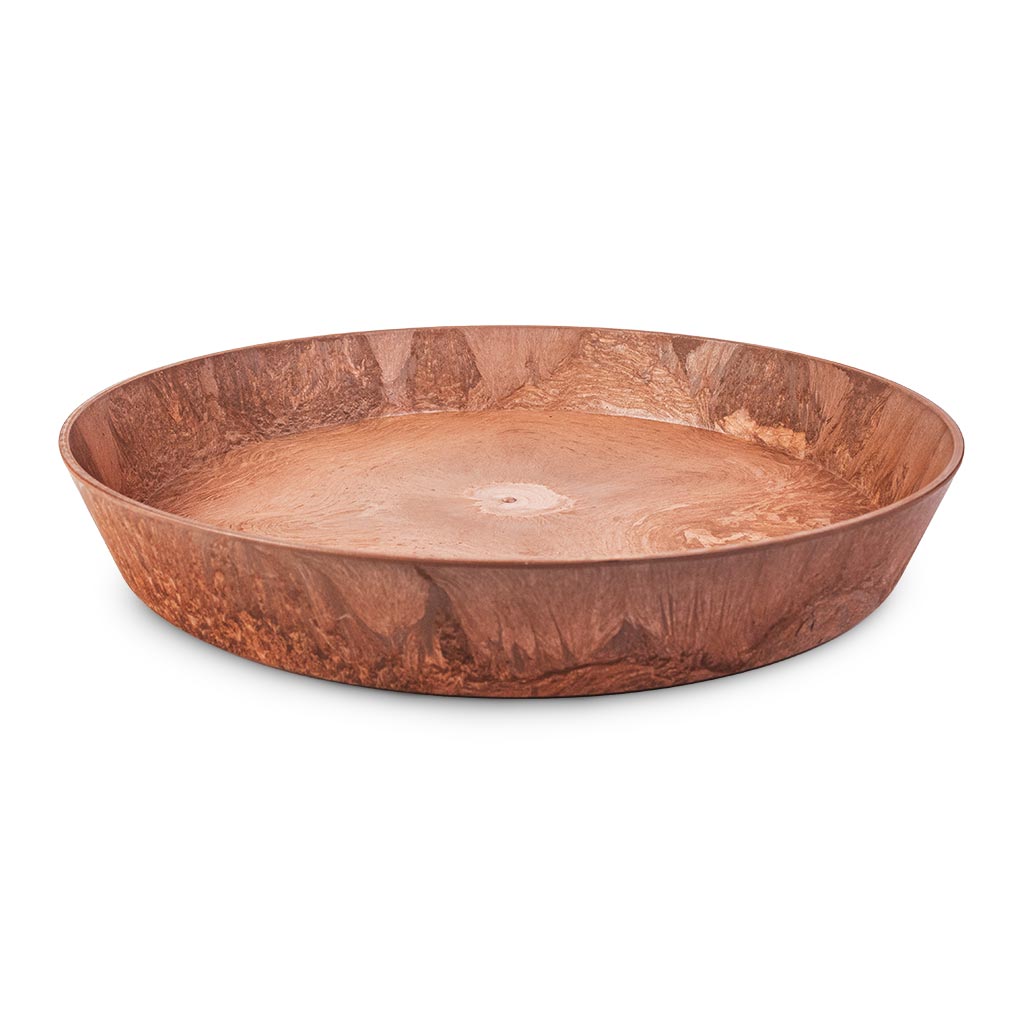 Claire Artstone Plant Pot Saucer Oak 22 x 3cm