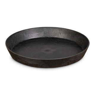 Claire Artstone Plant Pot Saucer - Black - 22 x 3cm