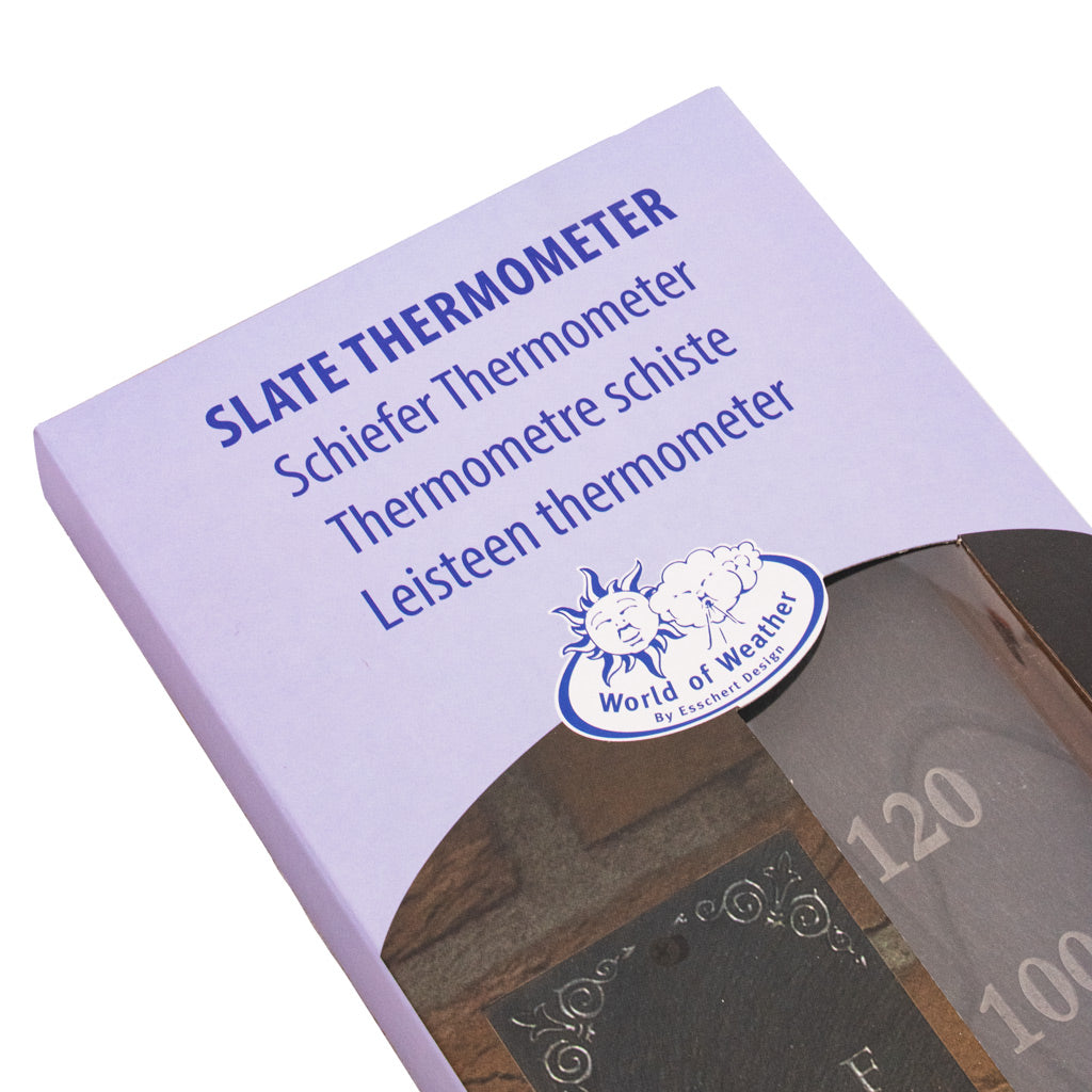 Classic Thermometer - Dark Slate Label