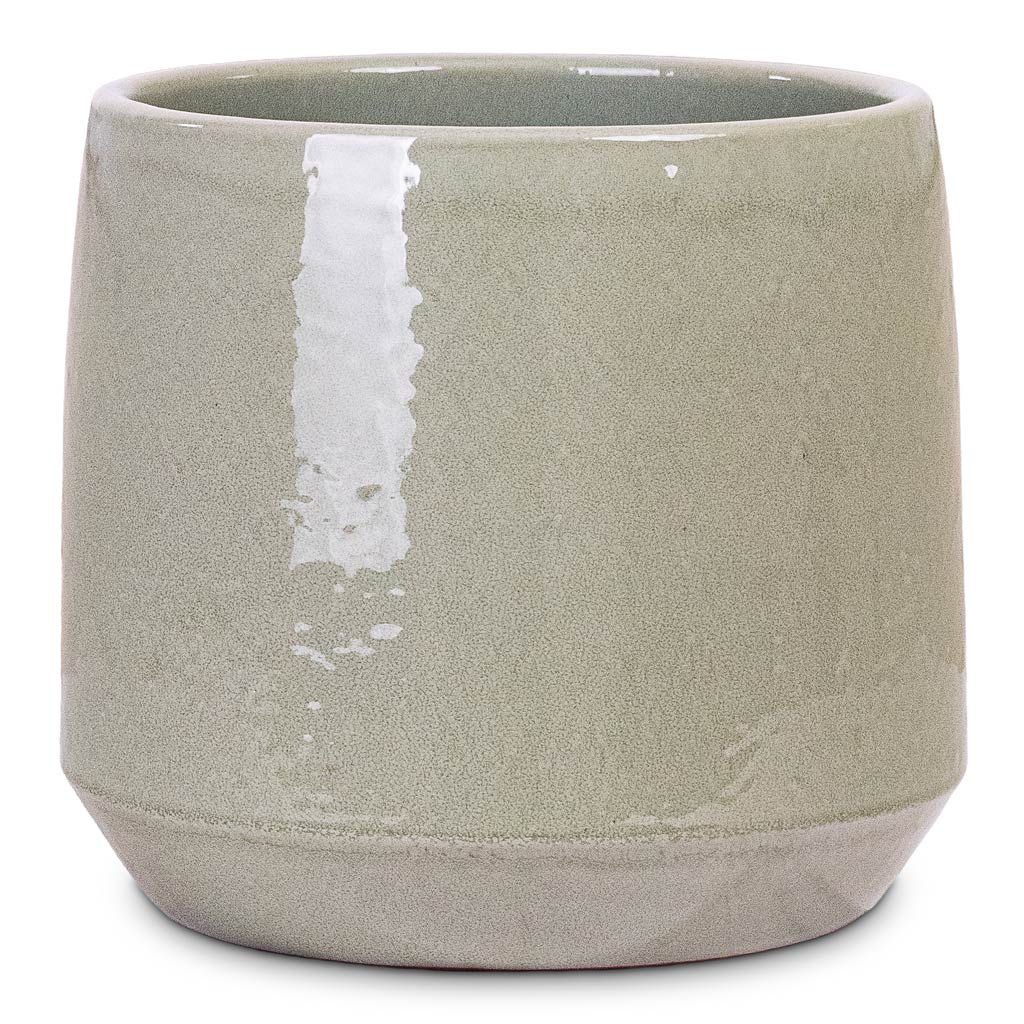 Common Pot Shiny Olive 24x21cm