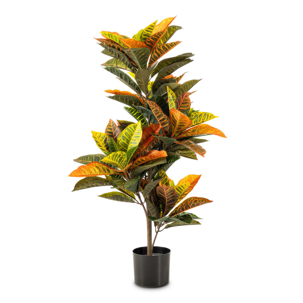 Croton Petra Potted Artificial 95cm