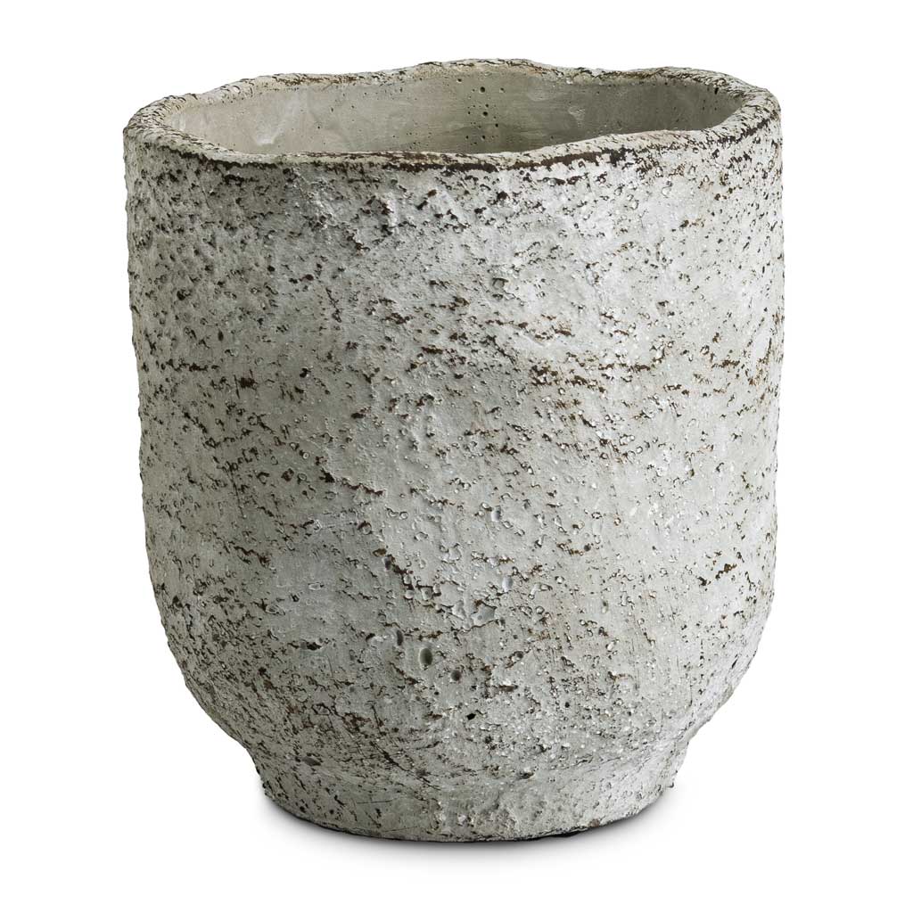 Dave Plant Pot - Weathered Grey - Small