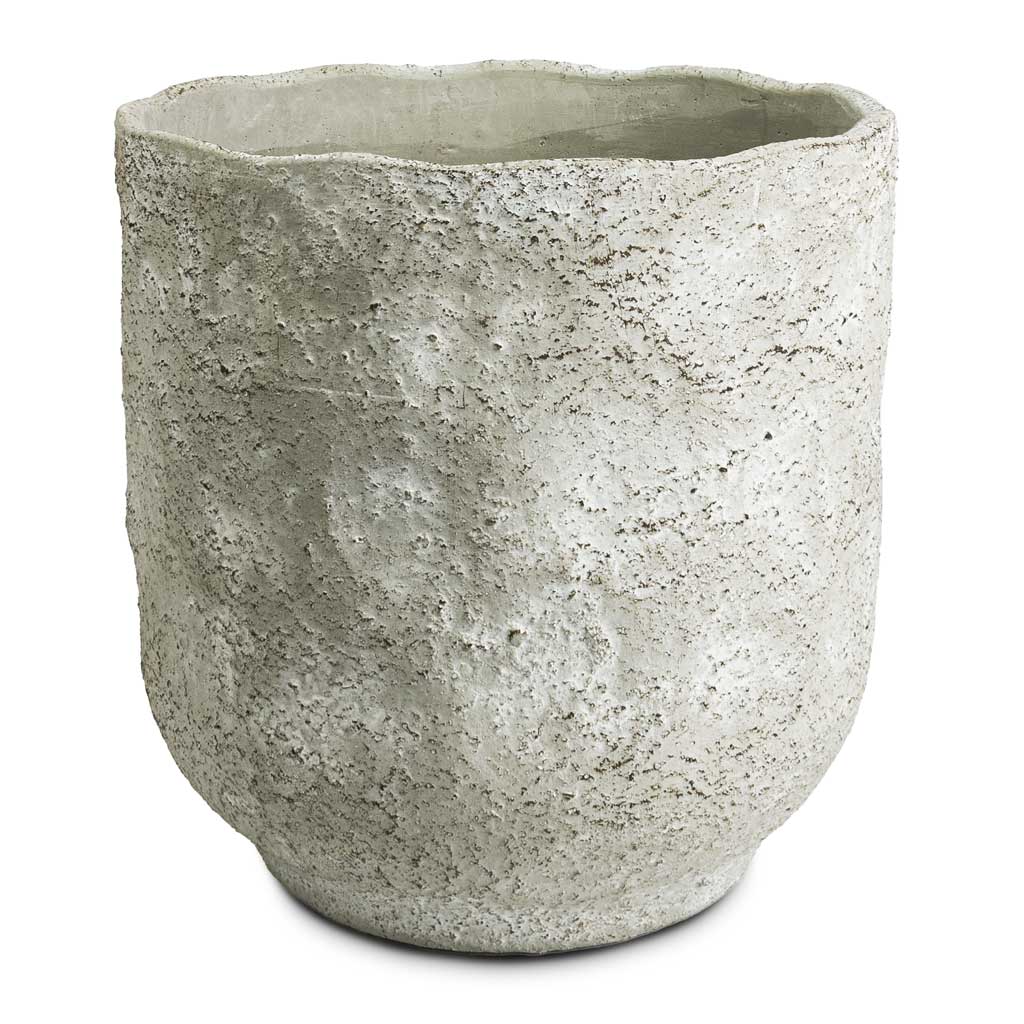 Dave Plant Pot - Weathered Grey - Large