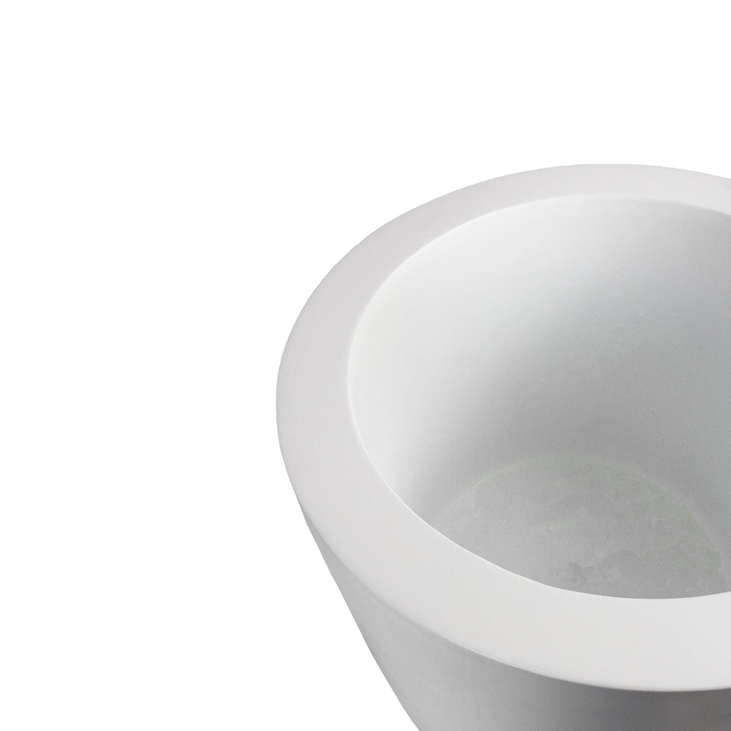 Dax Essentials Tall Planter - Matt White