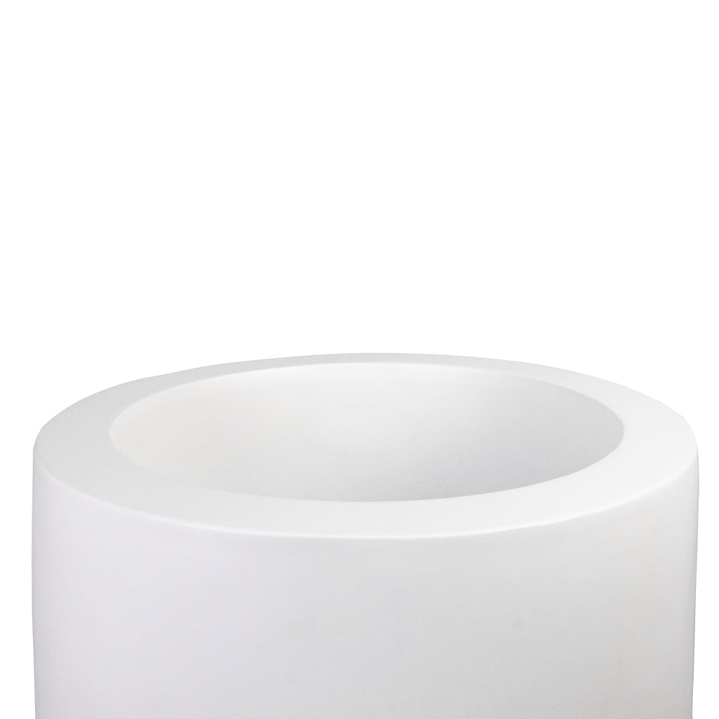 Dax Essentials Tall Planter - Matt White