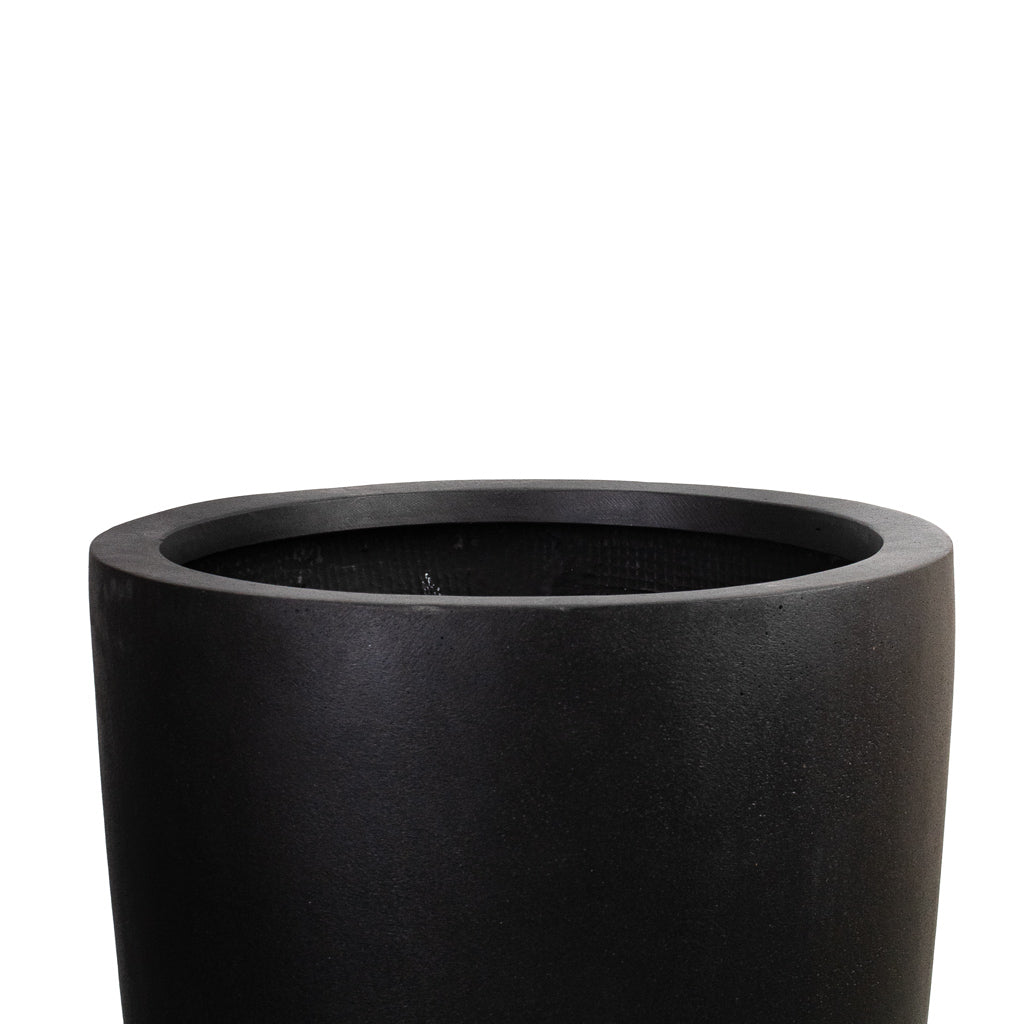 Dax Natural Tall Planter - Black XL