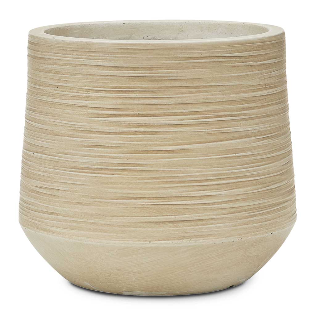 Dune Darcy Planter - Oat - 30 x 26cm