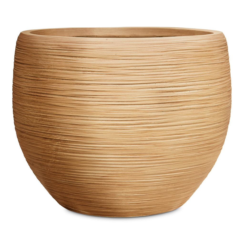 Dune Globe Planter Almond - 50x38cm